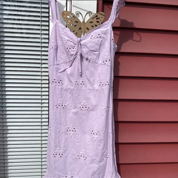 Pastel Purple Summer Miami Dress - Picture 1 of 3